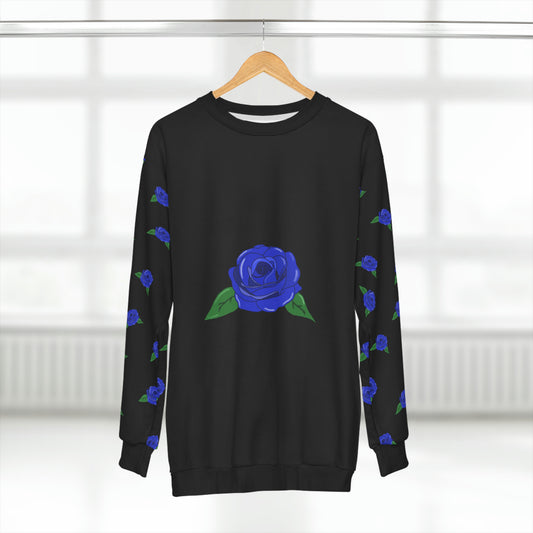 Blue Rose Sweatshirt